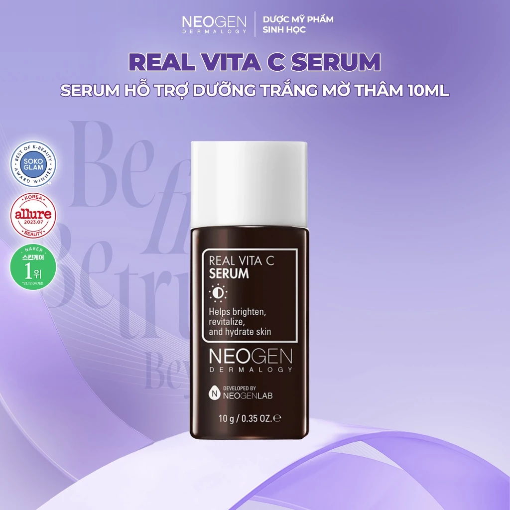 Serum Vitamin C 22% SAP Mờ Thâm Dưỡng Trắng Da Neogen Dermalogy 10ml